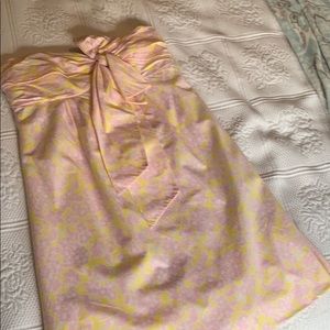 Lily Pulitzer strapless dress